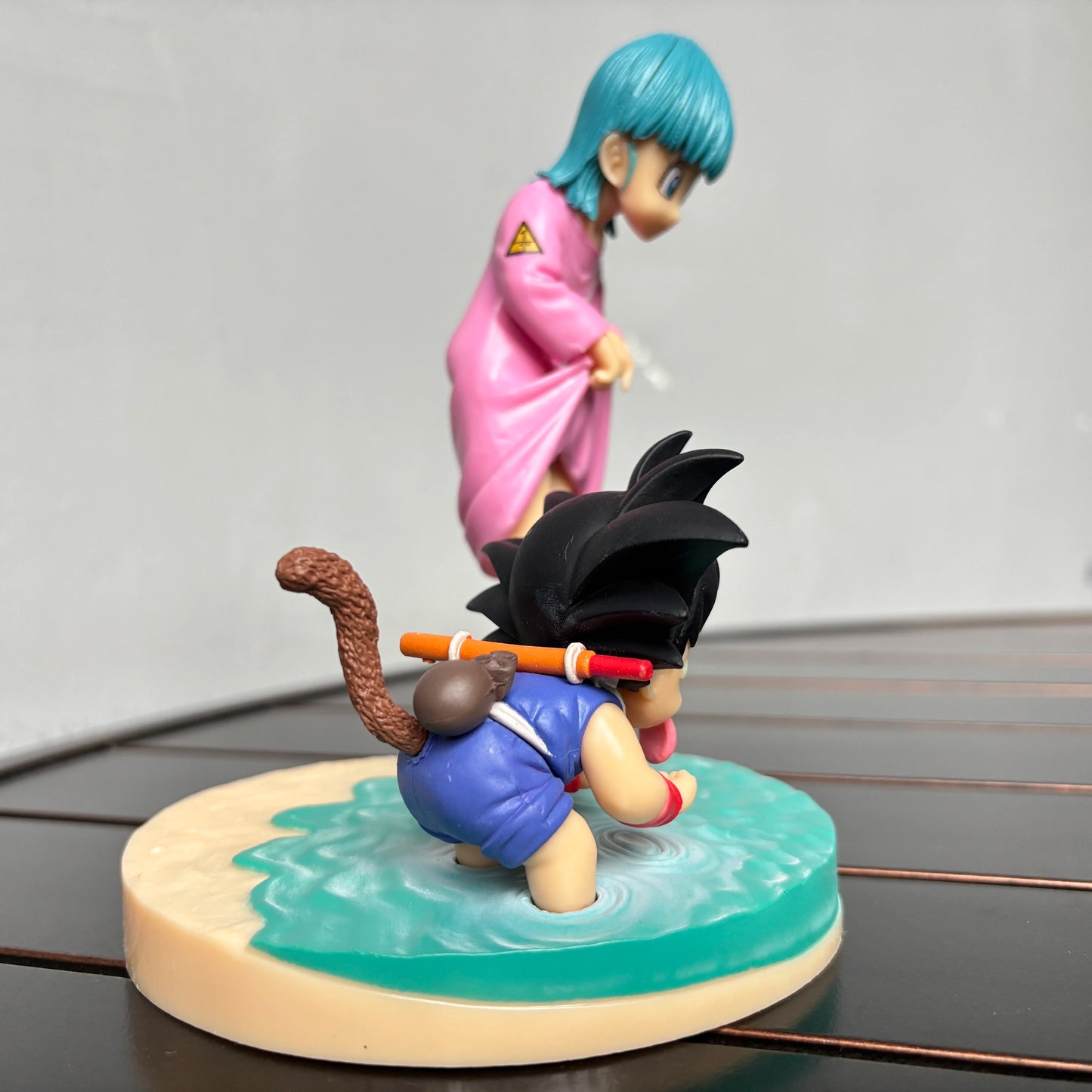 Dragon Ball Anime Figures Son Goku Piccolo Figura Bulma Estatueta Pvc Estátua Modelo Boneca Coleção Quartos Decora Brinquedos De Mesa Presentes