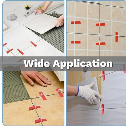 Sistema de Nivelamento de Azulejos Cunhas Niveladoras Espaçadores de Nivelamento de Azulejos Espaçadores de Alinhamento Nivelador para Ajuste de Azulejos Ferramenta