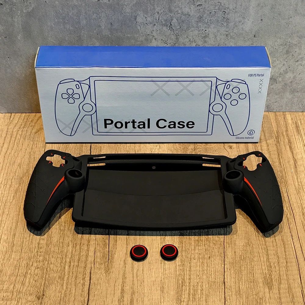 Replacement For PS 5 Portable PS5 Front Back Plates Case Limited Silicone Faceplate for PS Portal Shell Cover Accessories