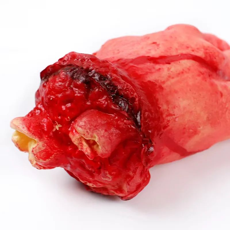 1-2PCS Scary Halloween Decor Bloody Broken Body Parts Fake Hands Legs Arms Brain Heart Horror Party Props