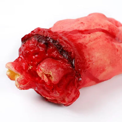 1-2PCS Scary Halloween Decor Bloody Broken Body Parts Fake Hands Legs Arms Brain Heart Horror Party Props