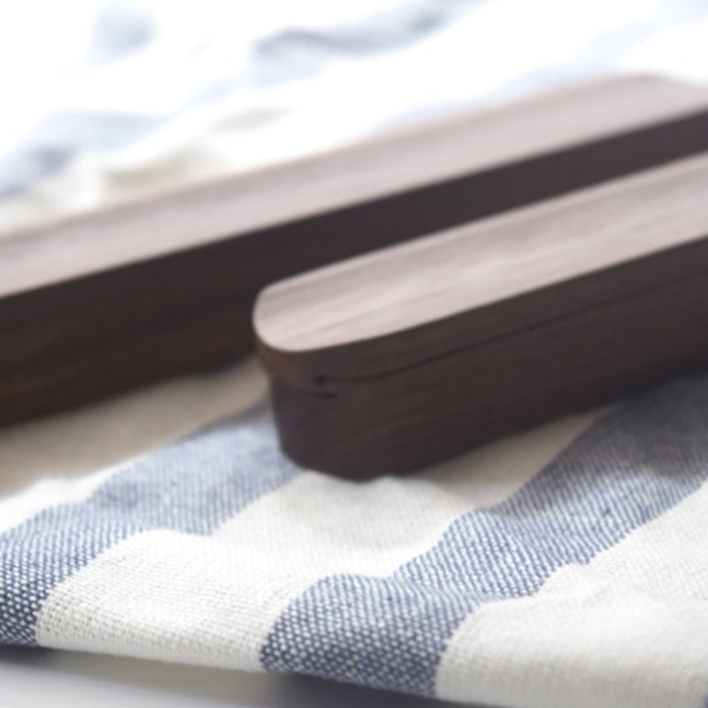 Natural Life Hashi de Madeira de Nogueira Preta estilo Japonês Antiderrapante com Caixa para PRESENTE Elegante Coreano Conjuntos de Hashi