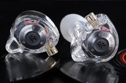 Fone de Ouvido Dinâmico KZ EDX PRO X HIFI com Graves para Música Fone de Ouvido Esportivo com Cancelamento de Ruído KZ EDXPROX ZSTX ZSN PRO ZAS EDA ZVX