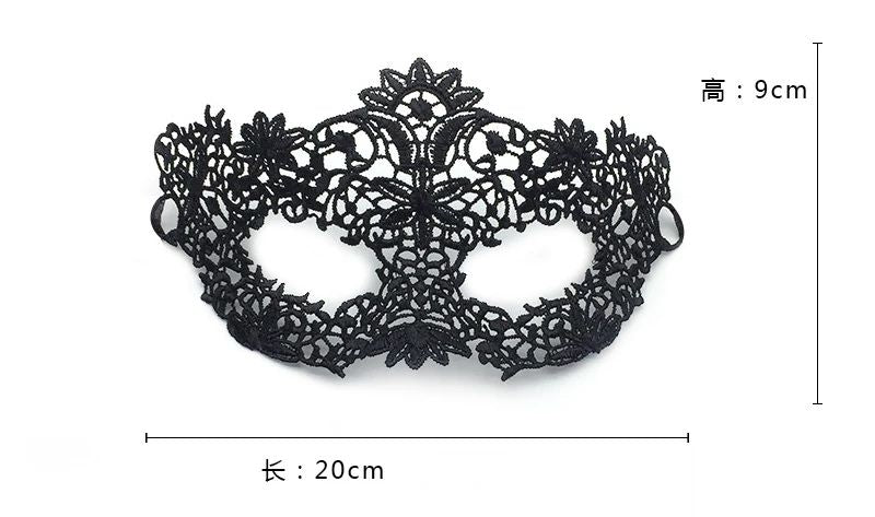 Gold and Silver Lace and Diamond Mask Eye Mask Masquerade Adult Male and Female Party Mask Sensual Women's Half Face