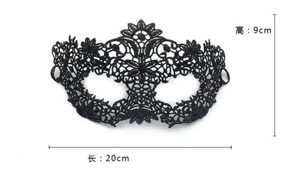 Gold and Silver Lace and Diamond Mask Eye Mask Masquerade Adult Male and Female Party Mask Sensual Women's Half Face