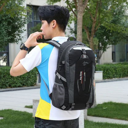 Mochila Esportiva Masculina Feminina Mochila de Viagem ao Ar Livre Impermeável Mochila de Motocicleta Mochila Leve para Trekking Pesca Bolsa de Viagem