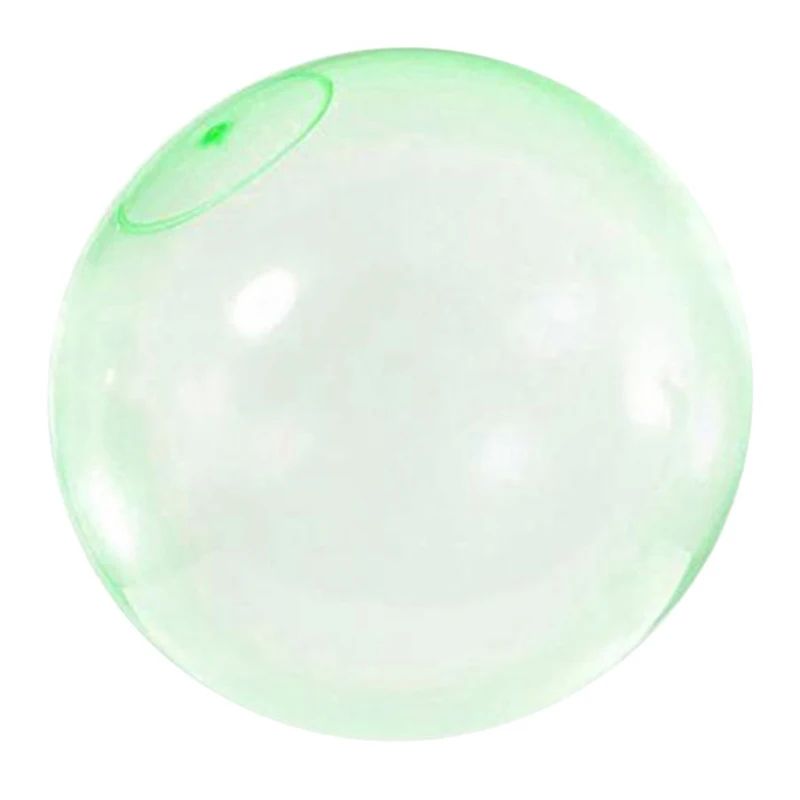 Kids Blow Up Balloon Toy Children Outdoor Soft Air Water Filled Bubble Ball Fun Party Game Summer Gift Inflatable Elastic Ball