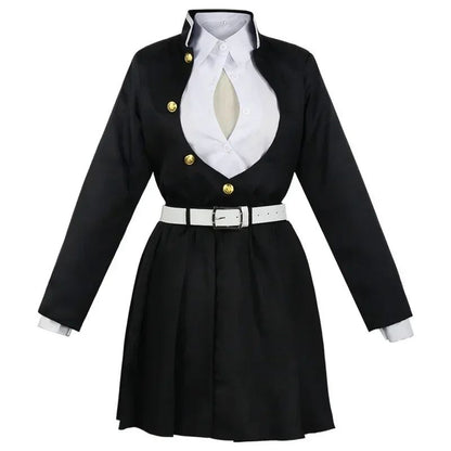 Anime Kimono Kanroji Mitsuri Cosplay Costume Kisatsutai Sexy Women Halloween Clothes