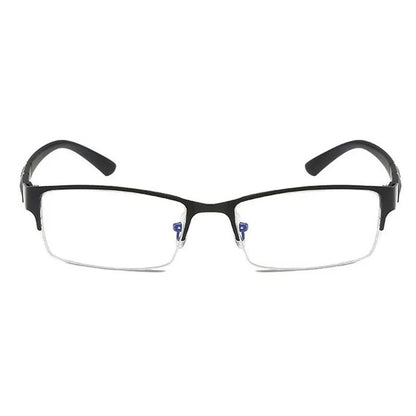 New Half Metal Frame Nearsighted Glasses Unisex Prescription Myopia 0 -0.5 -1 -1.5 -2 -2.5 -3 -4 -5 -6 Unisex óculos de leitura
