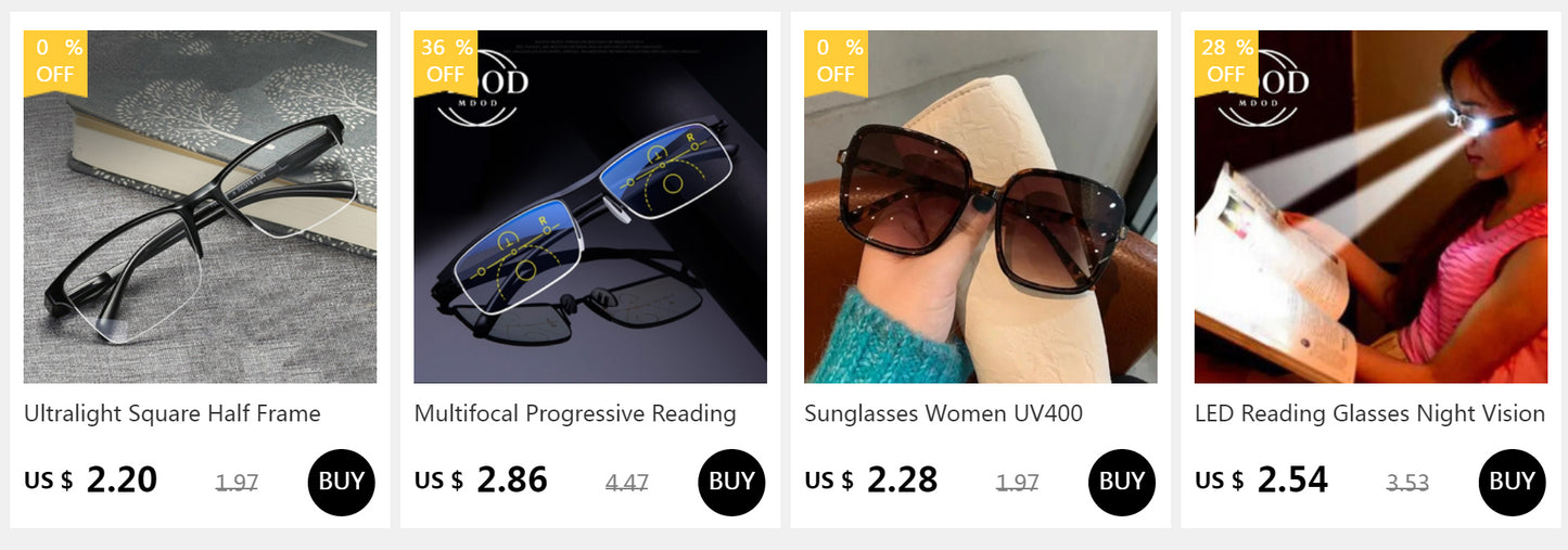 -1.0-1.5-2.0-2.5-3.0 To -6.0 Transparent Finished Myopia Glasses Men Women Black Eyeglasses Prescription Shortsighted Eyewear