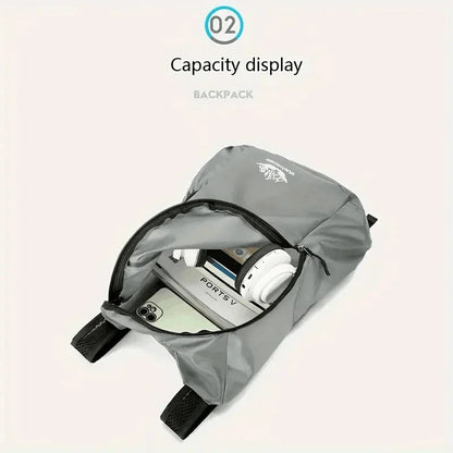 2025 New 1-Pack Multifunctional Ultralight Backpack - Foldable and Portable - Perfect for Cycling, Hiking and Travel Essentials