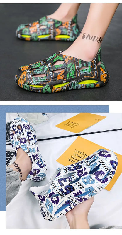 Clogs Men Waterproof Non-Slip Home Winter Warm Men Slippers Non-slips Ladies Soft Slippers Memory Foam Couples Shoes