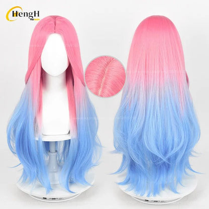 Em estoque Anime Till Ivan Luka Sua Mizi Perucas Sintéticas de Anime para Cosplay Cabelo Resistente ao Calor Perucas de Festa de Halloween + Touca de Peruca Grátis