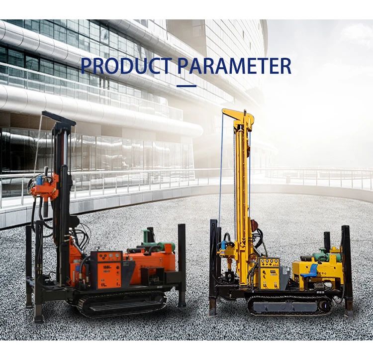 Rotary Blasthole Drill Rig Truck Mounted 200m 300m 500m 600m 800m Deep Borehole Machine Air Water Circulation