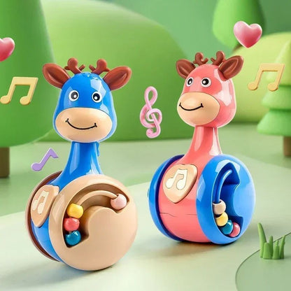 Roly Poly Baby Toys 6 To 12 Months, Tumbler Wobbler Toys for Infant Boy Girl - Perfect for Learning To Climb & Early Education