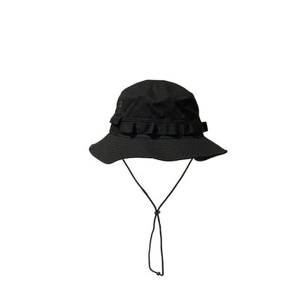 Summer Men Bucket Hat Outdoor UV Protection Wide Brim Panama Safari Hunting Hiking Hat Mesh Fisherman Hat Beach Sunscreen Cap