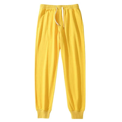 Men 100% Cotton Pants Elastic Gym Sweatpants Casual Jogging Trousers Sport Joggers Fitness Running Pants Man Clothing Streetwear