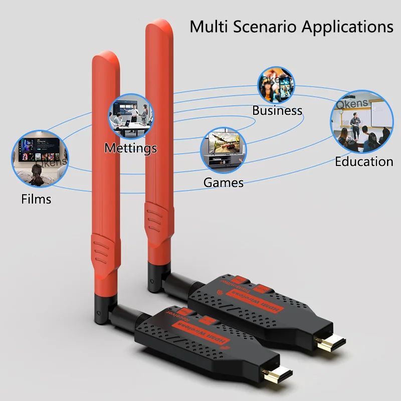 1080p 4K Wireless HDMI Extender Audio Video Transmitter Receiver Display Adapter 50m 100m 150m Share for Camera PC Laptop To TV
