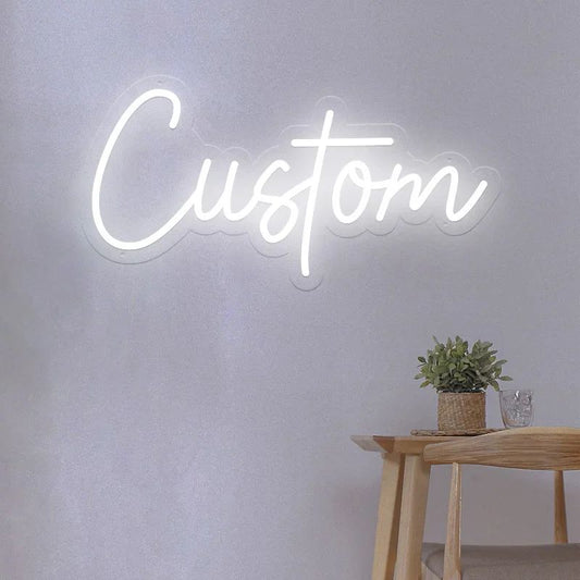 Custom your Personalised Name Neon Sign Light for girls/boys Birthday Gifts Party Bar Wedding Room Wall Decoration Neon Led Sign
