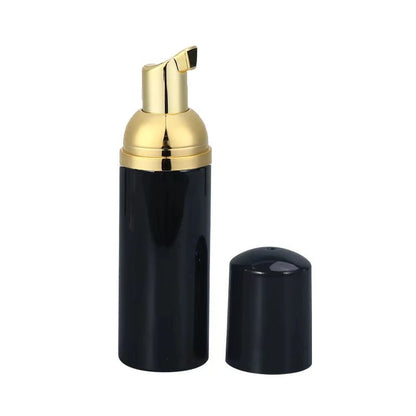 10/30/60PCS 60ml Plastic Pump Foam Bottle Fillable Mousse Facial Cleanser Foam Dispenser black Pump Bottle Empty Container