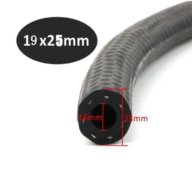 Mangueira de Borracha Resistente a Óleo Diesel de Gasolina Tubo de Carro 4 5 6 8 10 12 13 14 16 19 22 25mm de Diâmetro Flexível NBR Tubo de Borracha para Combustível