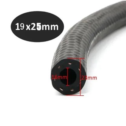 Mangueira de Borracha Resistente a Óleo Diesel de Gasolina Tubo de Carro 4 5 6 8 10 12 13 14 16 19 22 25mm de Diâmetro Flexível NBR Tubo de Borracha para Combustível