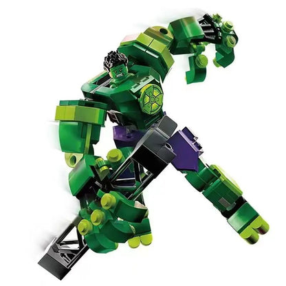 76302 76307 Superhero Bricks Avengers Thor Iron Man Thanos Assemble Compatible Action Figure Toy Building Blocks Model Ornament