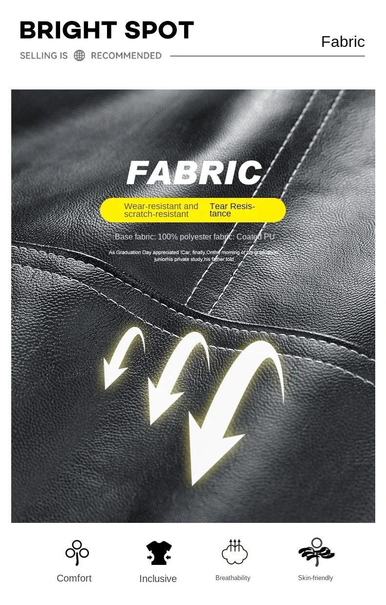 Spring Autumn New Loose Trend Men Couple Jacket Lapel Motorcycle Handsome Coats Europe The United States Trend Leather Jacket