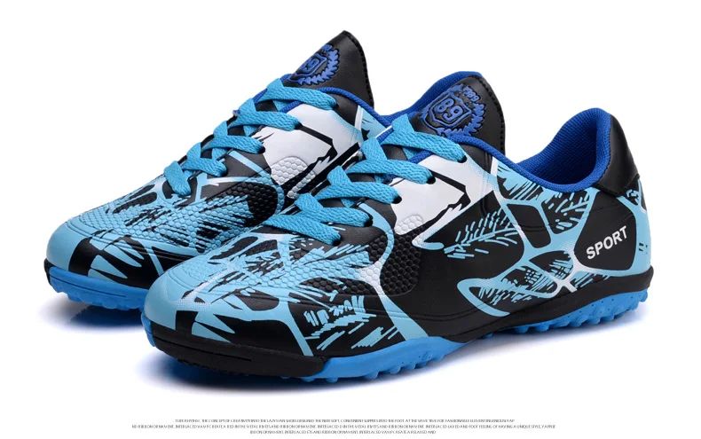 Professional Kids Soccer Shoes Men Original Football Shoes Indoor Society Cleats Football Field Boots TF/AG Fast Match Sneaker