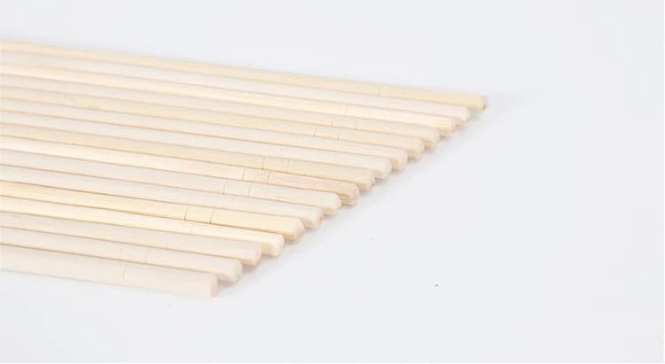 100 Pares de Pauzinhos Descartáveis de Bambu para Restaurante Embalados Individualmente Hashi Sushi Comida Talheres