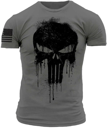 Summer Men's 3D Printed Military Patriotic Skeleton Drop T-shirt Fashion Oversized Crew Neck Sportswear Men's T-shirt