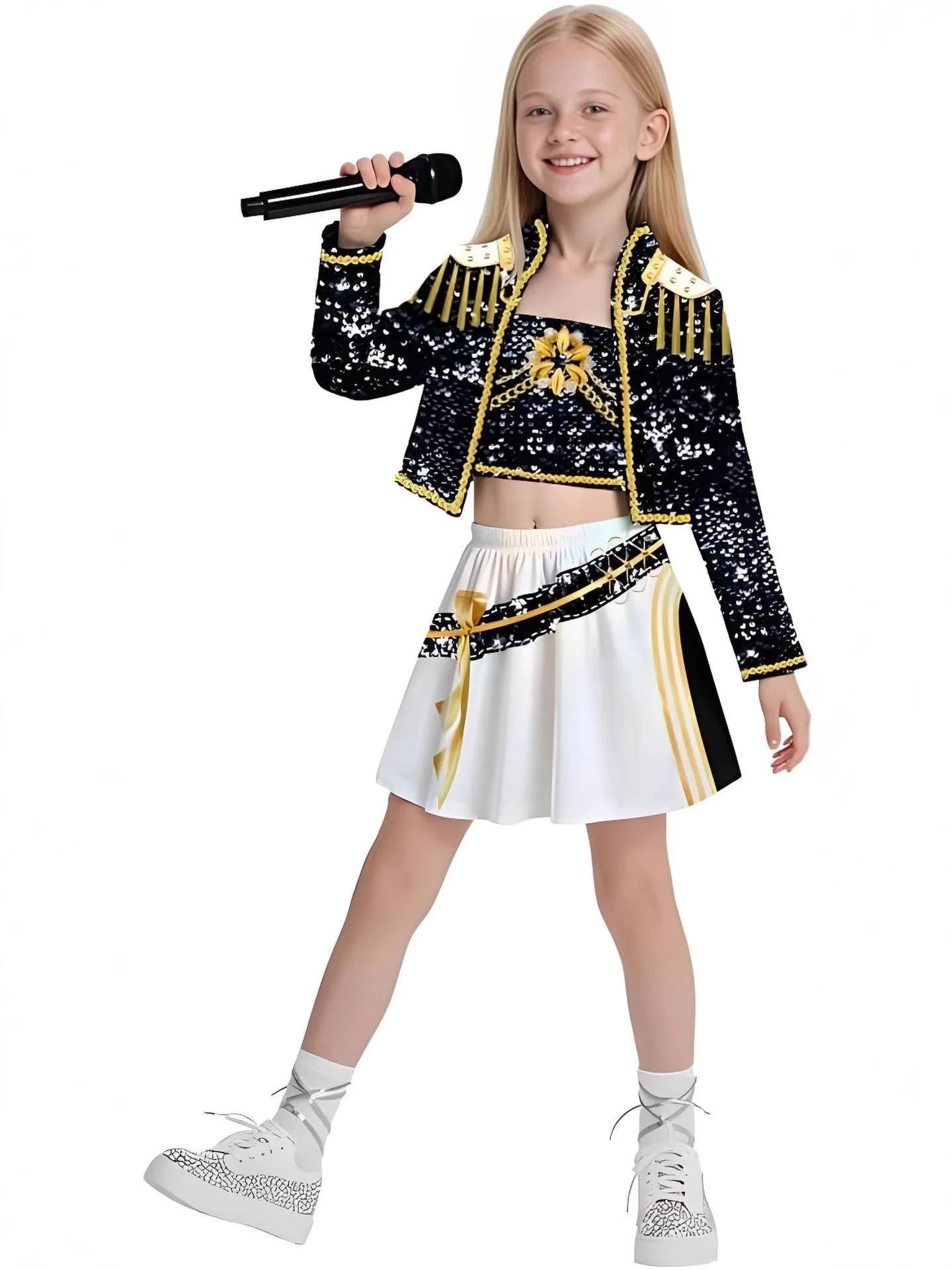 Anime Movie Kids  Cosplay Rumi Zoey Mira Cosplay Suit Clothes KPop Rumi Zoey Cosplay Costume 3D Print Costume