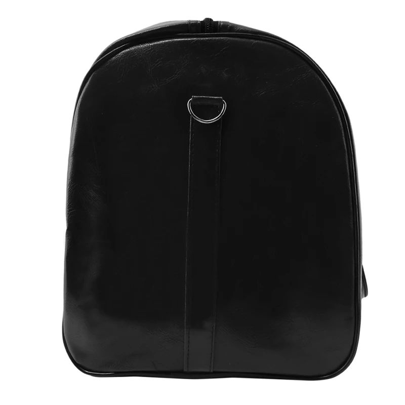 Bolsa de Viagem de Couro Grande Duffle Independente Bolsas de Fitness Grandes Bolsa de Mão Bagagem Bolsa de Ombro Preto Moda Masculina Zíper Pu 2024
