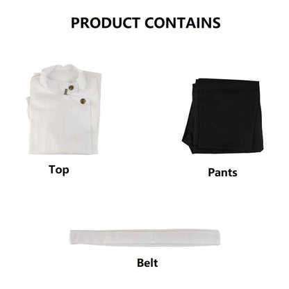 Anime Cosplay Costume Yuta  Tops + Pants Full Set  Roleplay Suit Japanese Anime Uniform