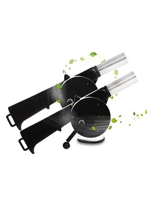 Soprador de Ar Manual para Churrasqueira Ventilador Portátil Mini Fole para Churrasqueira Acessórios de Piquenique Acampamento Ferramentas Manuais para Exterior