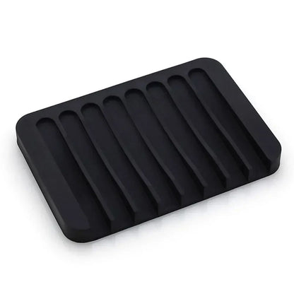 Saboneteira de Silicone para Chuveiro, Suporte de Sabão com Dreno, Organizador de Esponja para Pia de Cozinha, Bandeja de Secagem, Acessórios de Banheiro
