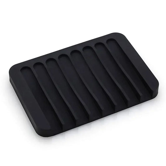 Saboneteira de Silicone para Chuveiro, Suporte de Sabão com Dreno, Organizador de Esponja para Pia de Cozinha, Bandeja de Secagem, Acessórios de Banheiro