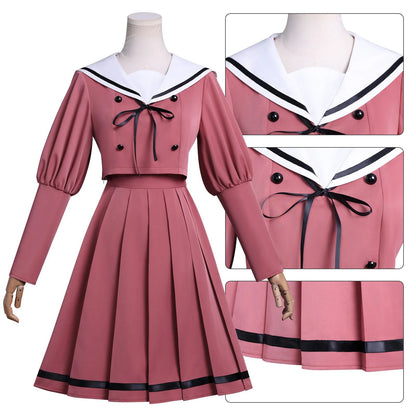 2026Fragrant flowers bloom in a majestic manner, cosplay by Kaoru Ran and Kaoru Kuri, school uniform, daily outfit, and clothing