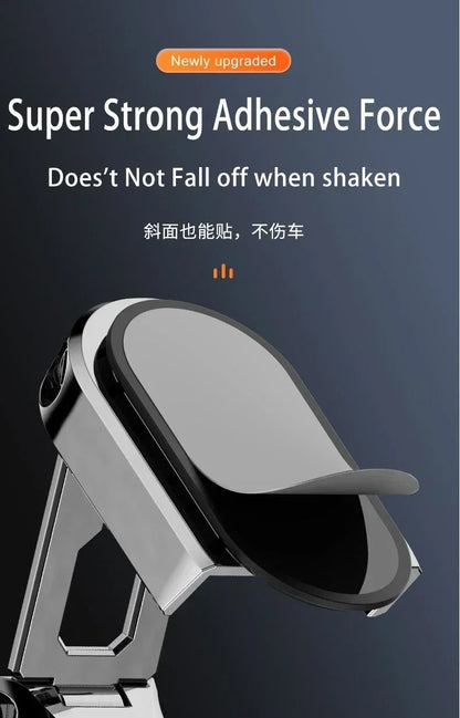 360° Rotation Magnetic Car Phone Holder Dashboard GPS Foldable Cell Phone Stand Mount For All Smartphones Universal Auto Bracket