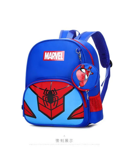 Novas Mochilas Escolares Infantis Meninos Meninas Homem-Aranha Desenho Animado Mochilas Infantis para Jardim de Infância Mochilas Ortopédicas para Crianças de 4 a 13 Anos