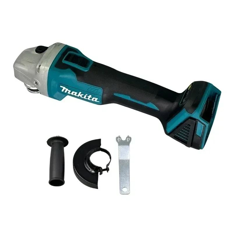 Makita DGA404 Esmerilhadeira Angular Elétrica a Bateria de Lítio Brushless 125mm/100mm Máquina de Corte Recarregável Máquina de Polir de Alta Potência