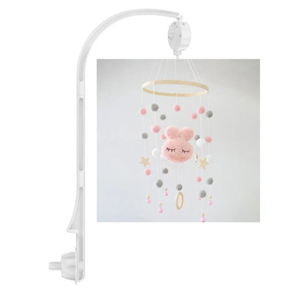 Baby Mobile Rattles Toys Baby Toys 0-12 Months Carousel Crib Holder Baby Mobile To Bed Bed Bell Mom Handmade Toys for Newborns