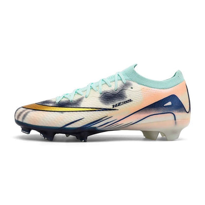 New Men Football Boots Ultralight Soccer Shoes Cleats Long Spikes Match Breathable Indoor Sneakers Training Drop Shipping