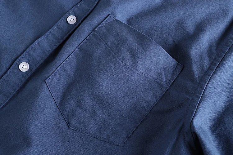 Basic Minimalist Men Shirt Jacket Pure Cotton Washed Oxford Military Light Casual Work Safari Style Shirts Mens Tops Shirt