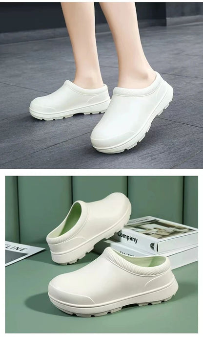 Men Women EVA Chef Shoes Non-slip Waterproof Oil-proof Shoes Comfortable Workers shoes High-quality Outdoor Safety shoes