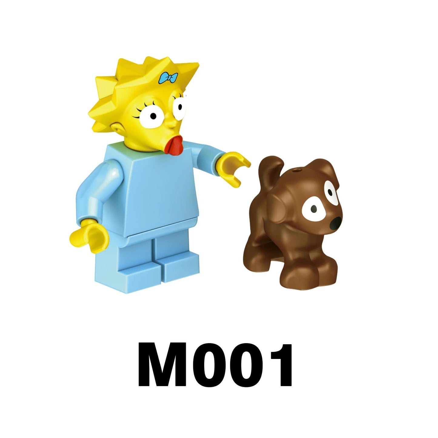 Blocos de Montar Desenho Animado Comédia Família Simpson Mini Bonecos Montáveis Blocos de Construção Brinquedos mold king boneco de ação