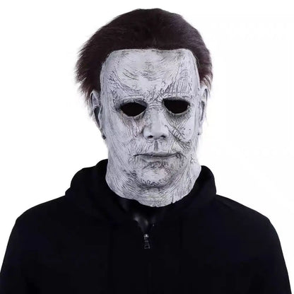 2026 Masque d'Halloween en Latex Unisexe Michael Myers Moordenaar, Accessoire de Cosplay