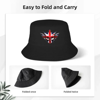 In The Ring Cody Rhodes Bucket Hat for Women Men Summer American Nightmare Skull Sun Hats Unique Design for Fishing Cap Bob Hat