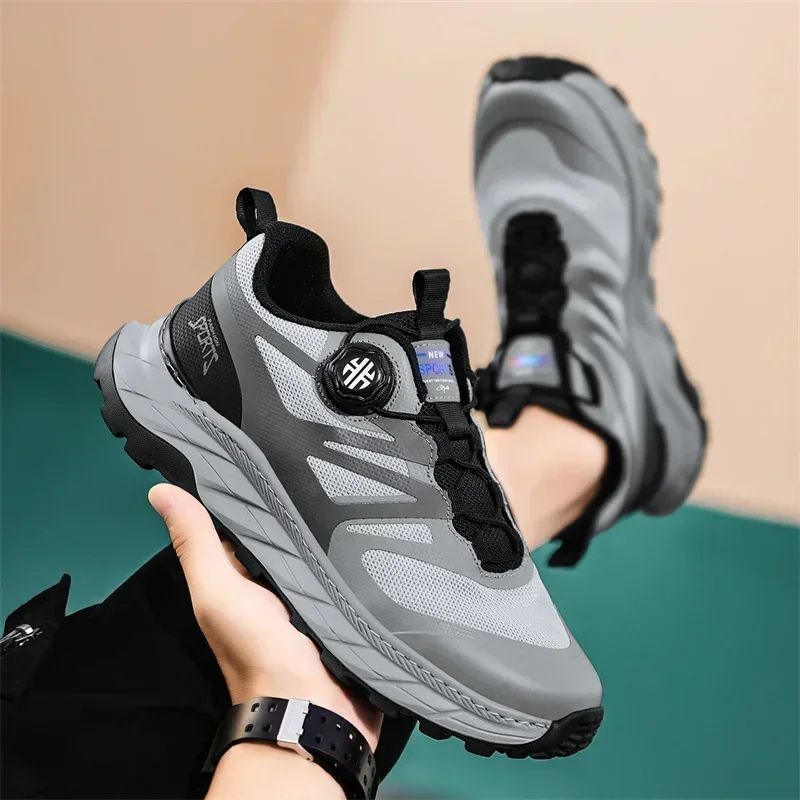 Tênis Masculino Novo Respirável Esportivo Chunky Tênis de Corrida Moda Estilo de Rua Caminhada Tênis para Homens Tendência Basquete