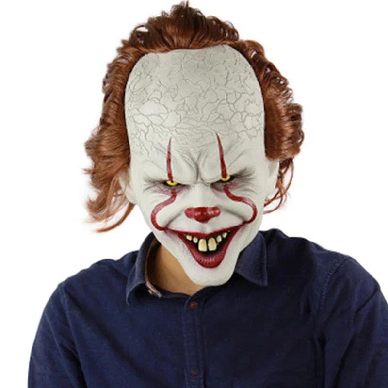 Adult Kids Joker Pennywise Cosplay Costume Stephen King It Chapter Horror Clown Halloween Party Costumes Prop Fashion NEW CLOTH